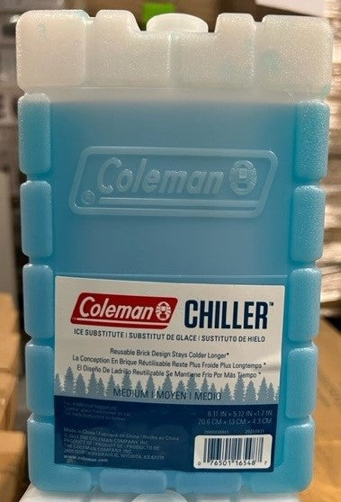 Coleman Chiller Medium Ice Pack, Blue
