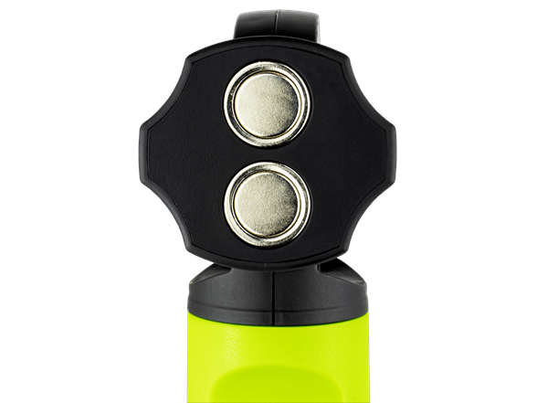 Luceco Green 10-Watt Rechargeable Integrated LED Inspection Torch Light