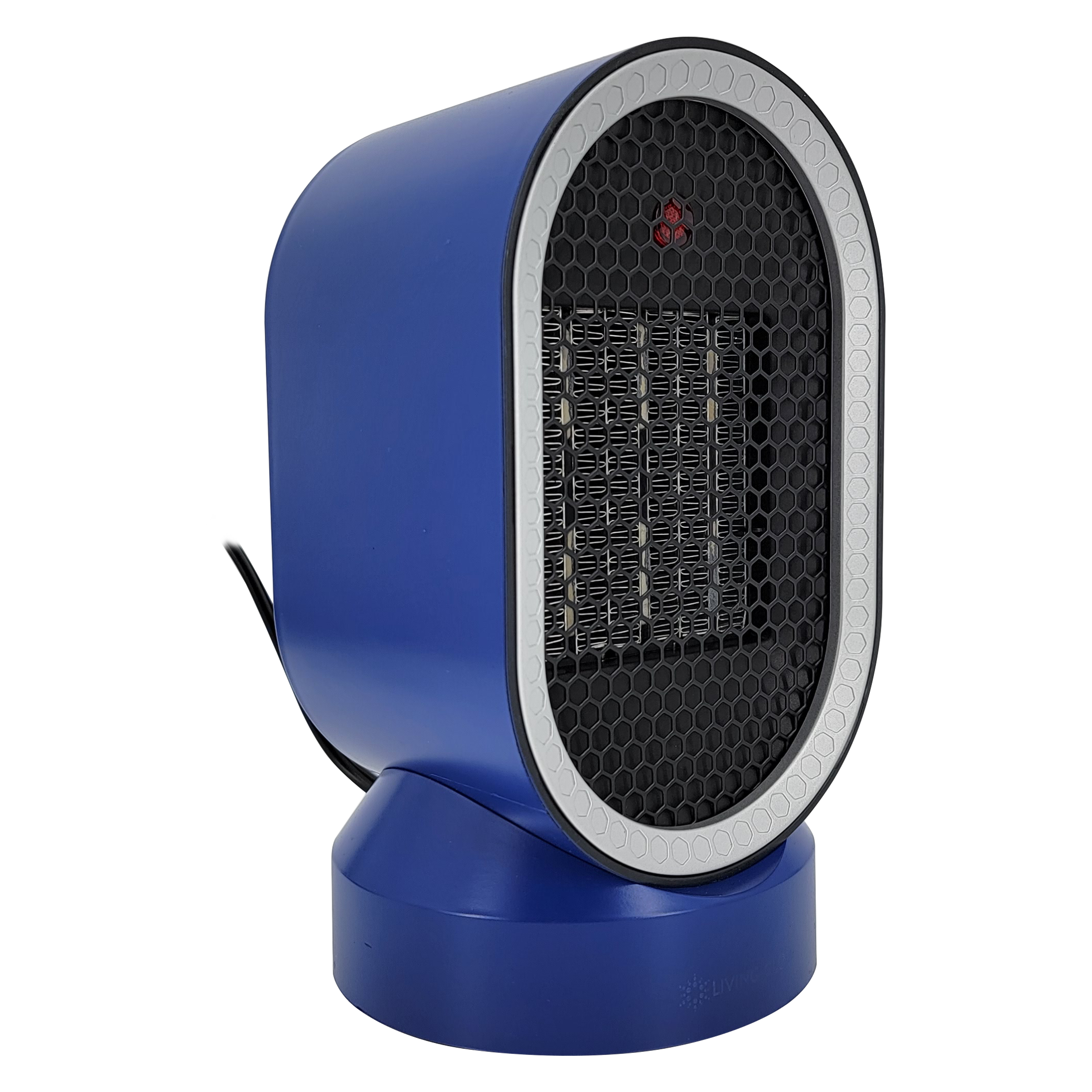 Living-Glow 600W Ceramic Tabletop Fan/Heater Combo, Assorted Colors, FOB KS