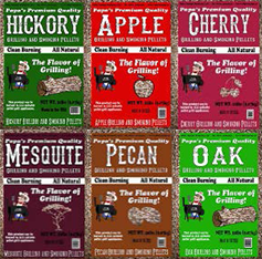 Papa's Outdoor Grilling Pellets, Assorted Flavors, FOB AR