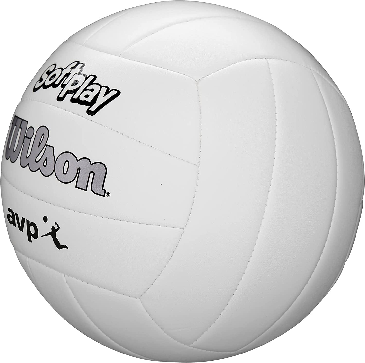 Wilson Soft Play Outdoor Volleyball, Official Size, White