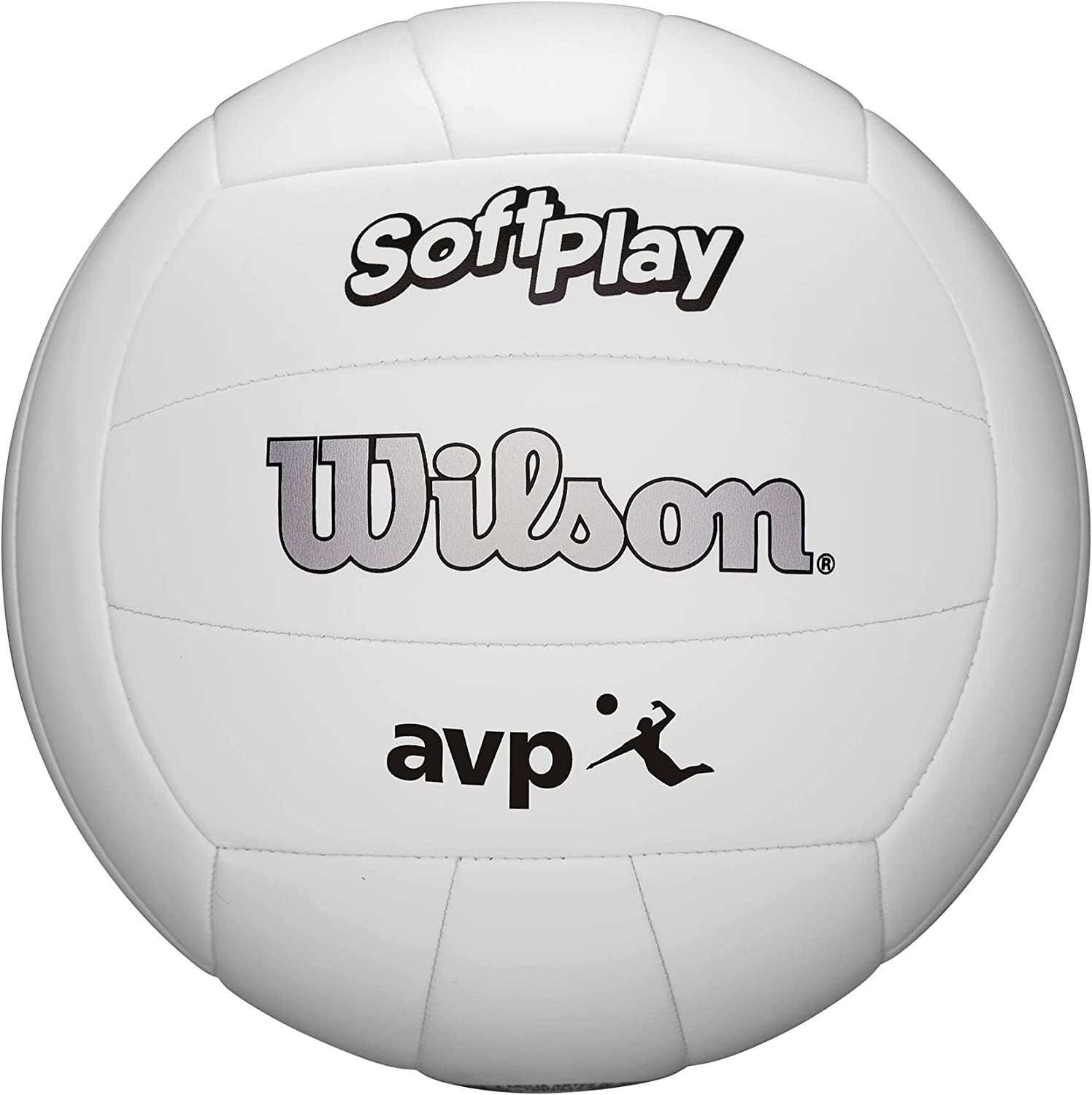 Wilson Soft Play Outdoor Volleyball, Official Size, White