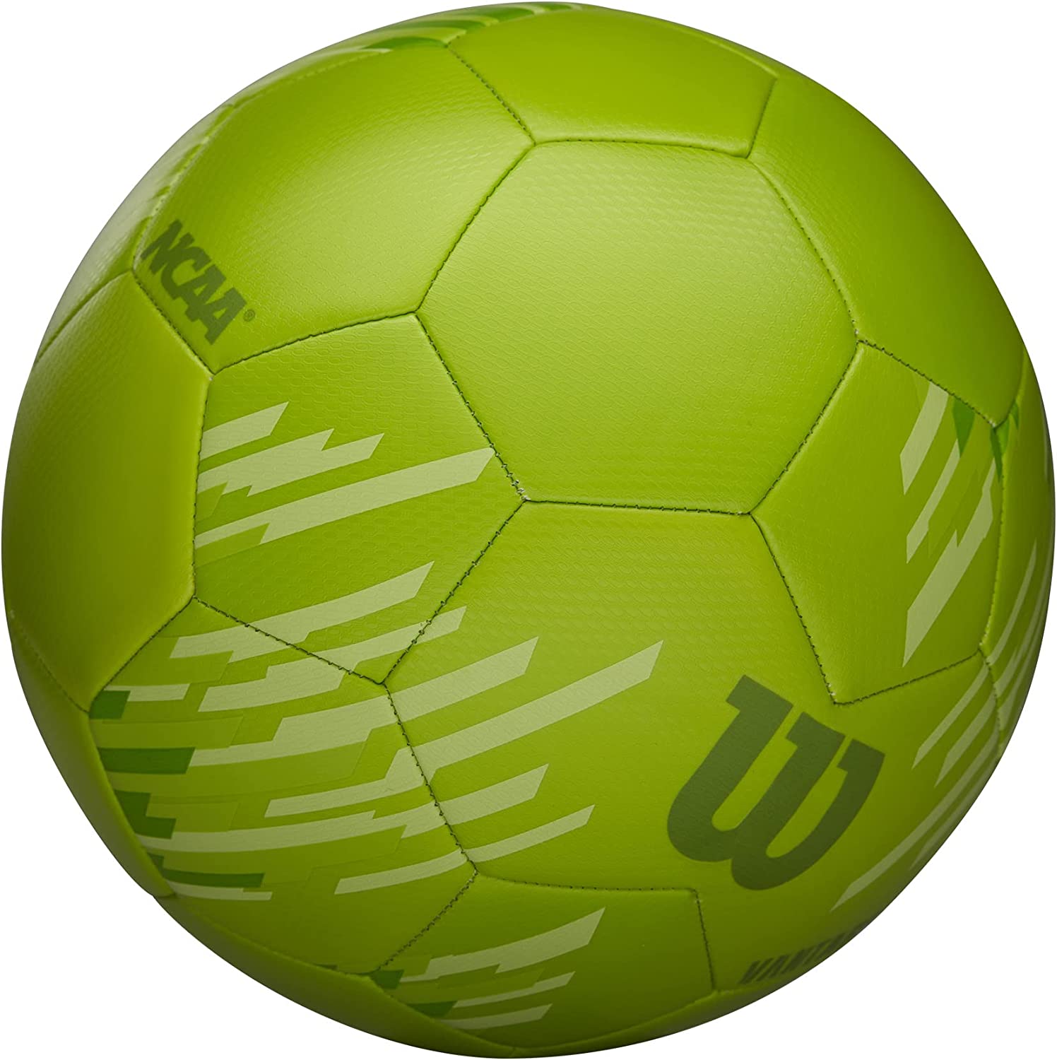 WILSON NCAA Vantage Soccer Ball - Sizes 3, 4 and 5 - Color options: Orange, Pink, Green and White/Teal