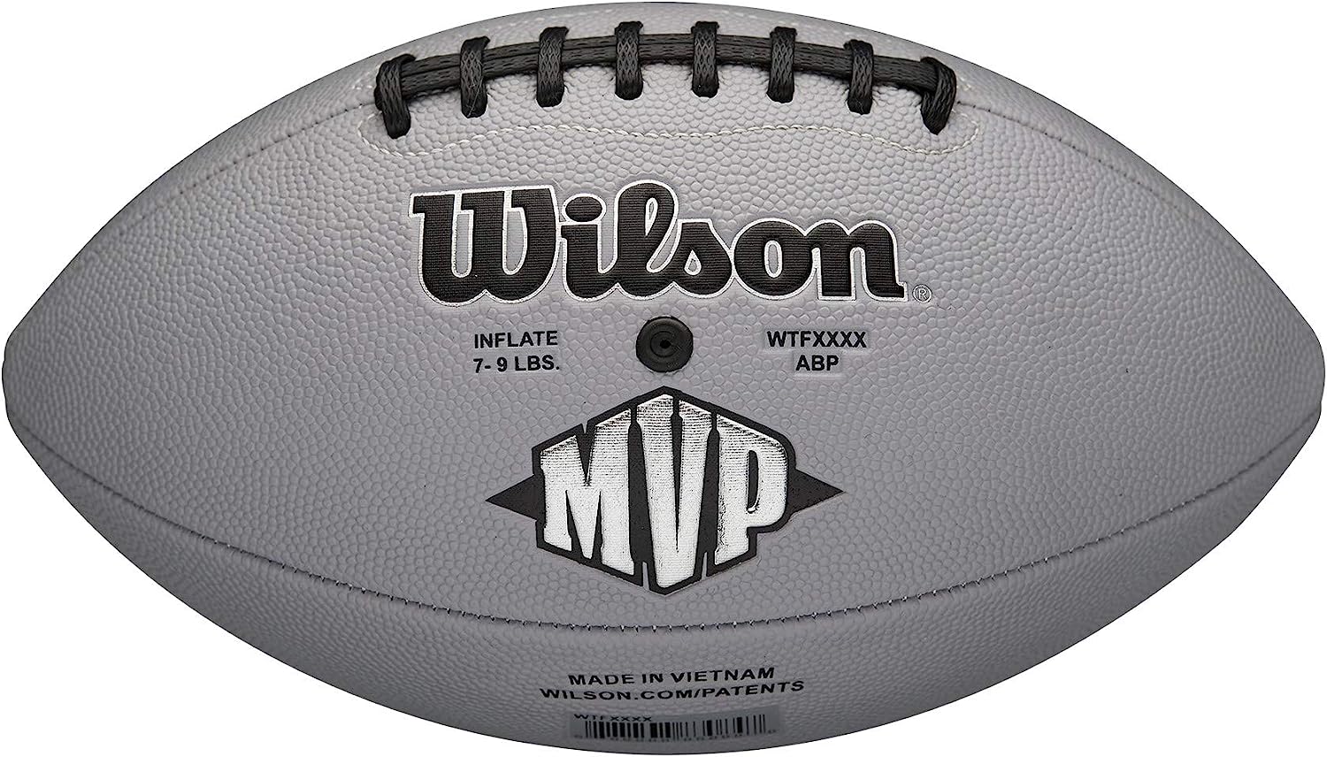Wilson NFL MVP Football NFL MVP, Grey, Official