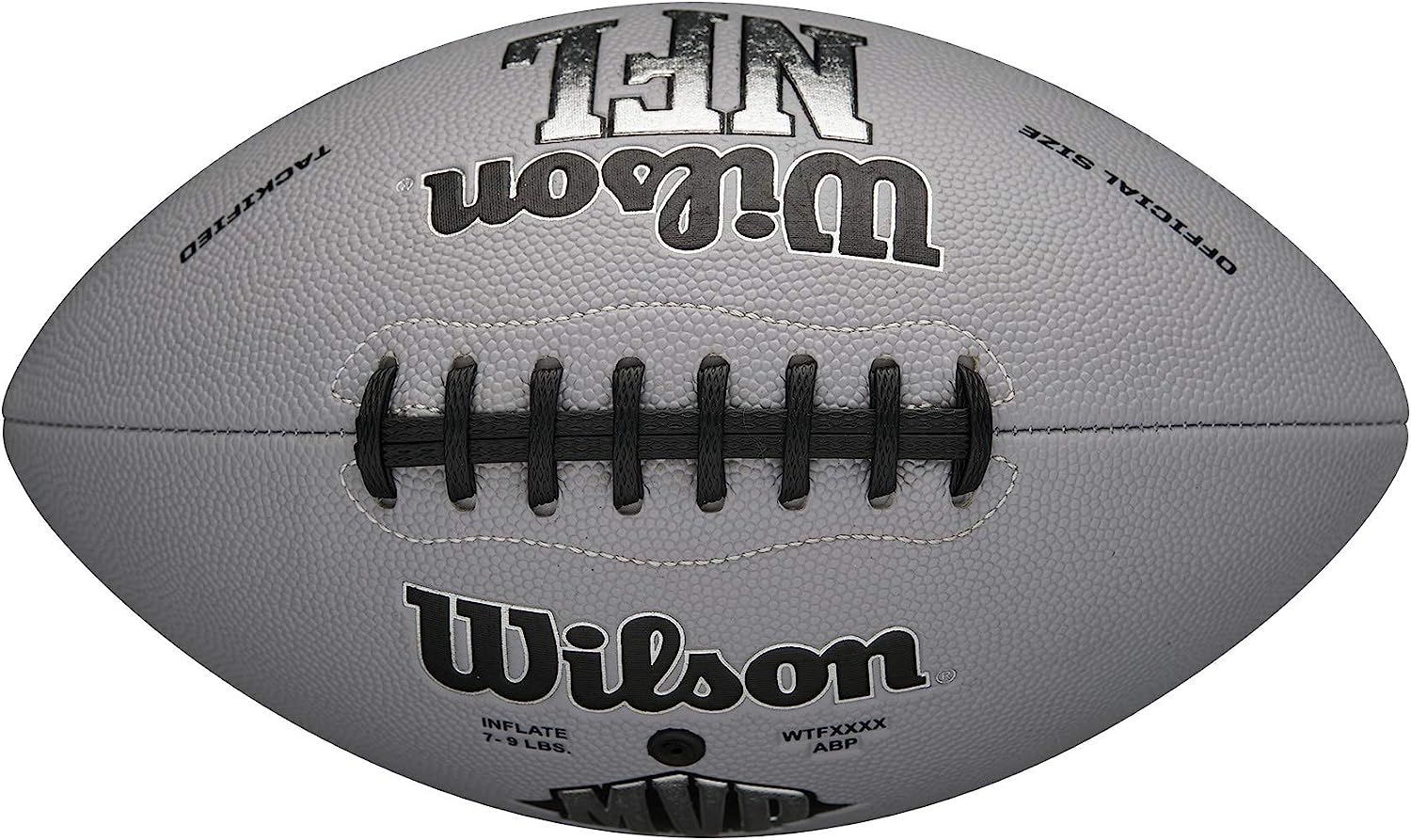Wilson NFL MVP Football NFL MVP, Grey, Official