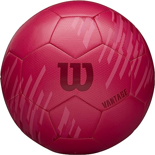 WILSON NCAA Vantage Soccer Ball - Sizes 3, 4 and 5 - Color options: Orange, Pink, Green and White/Teal