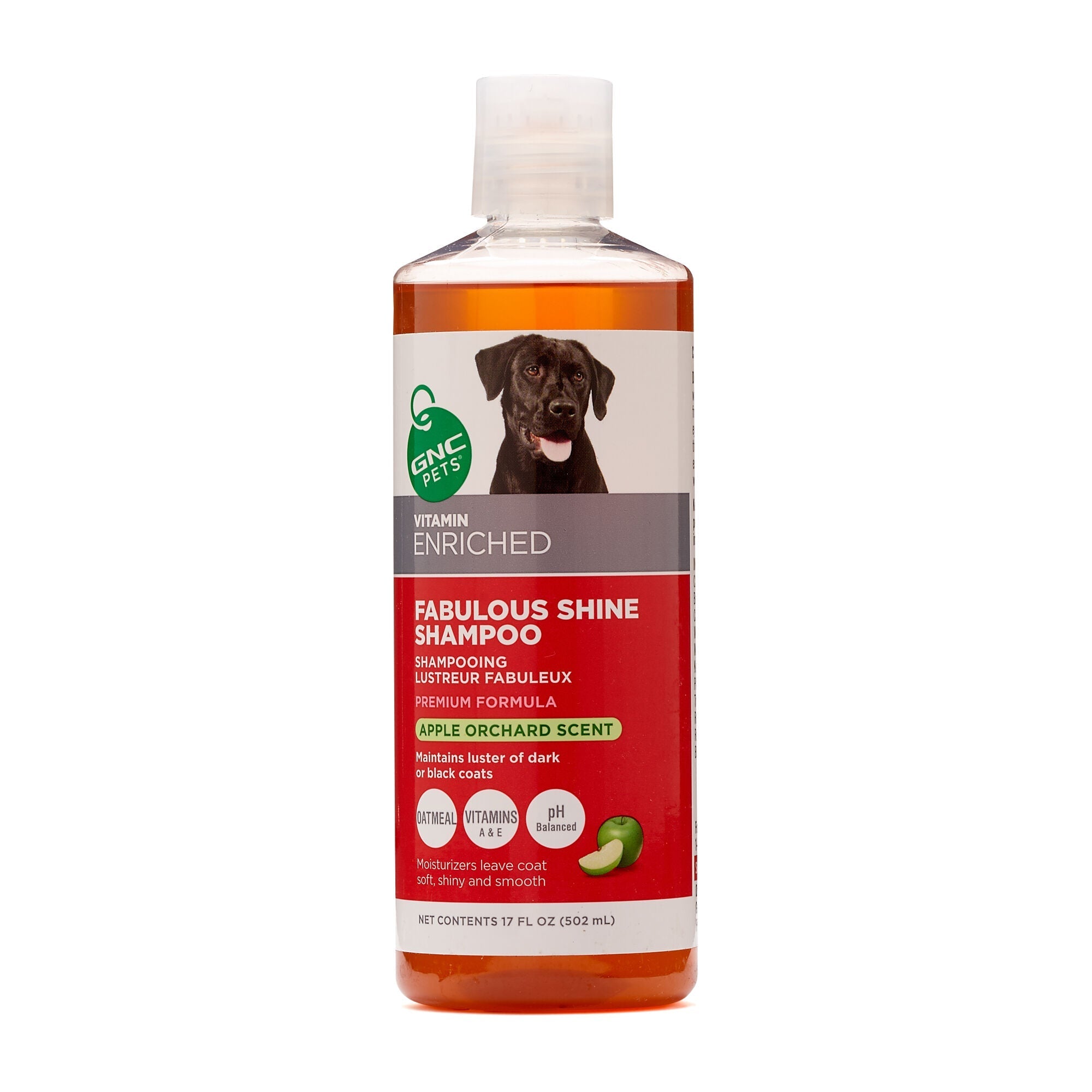 GNC Pets® Vitamin Enriched Fabulous Shine Shampoo - Apple Orchard Scent, FOB KS