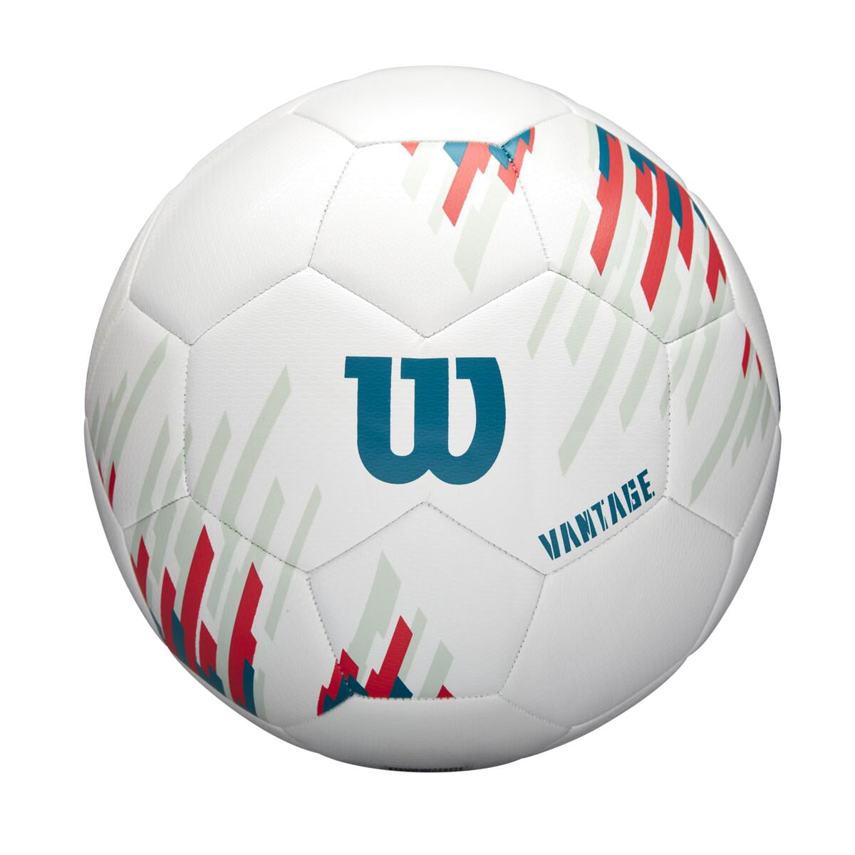 WILSON NCAA Vantage Soccer Ball - Sizes 3, 4 and 5 - Color options: Orange, Pink, Green and White/Teal