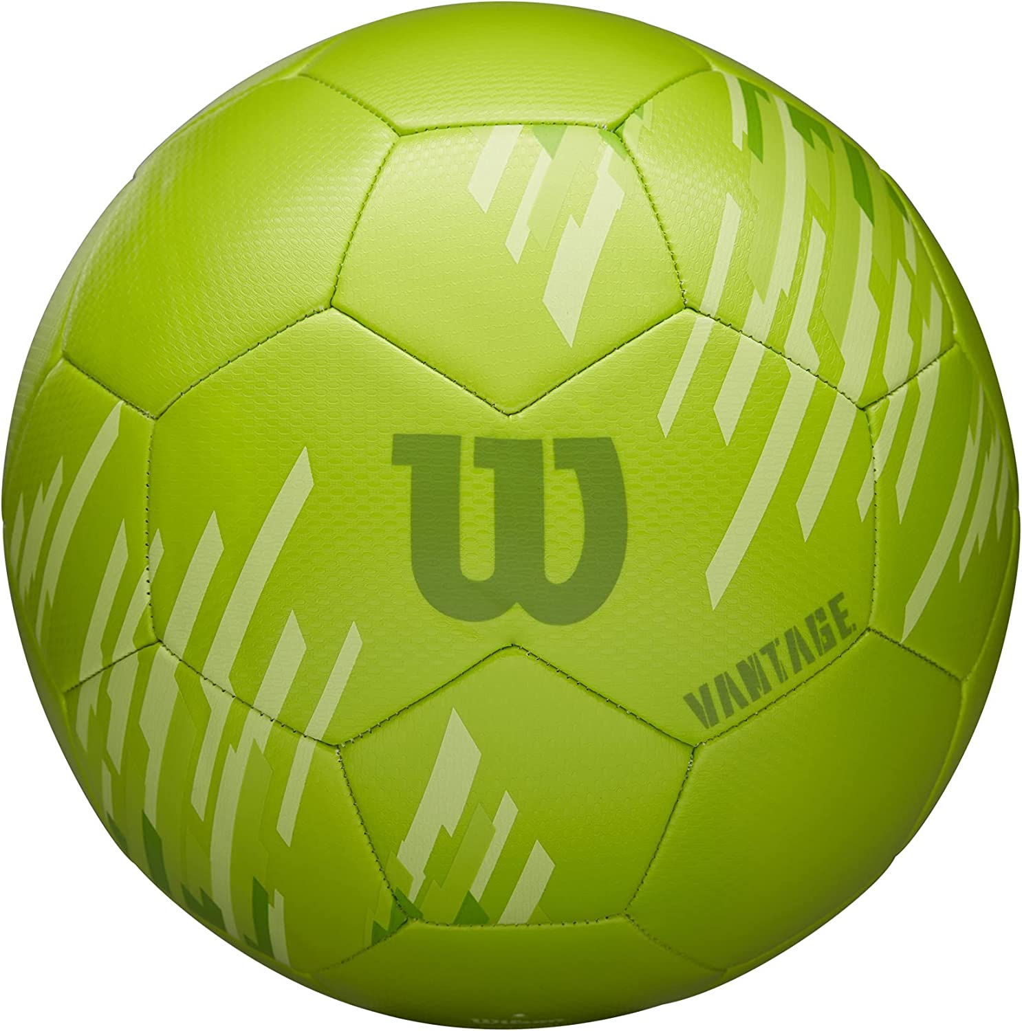 WILSON NCAA Vantage Soccer Ball - Sizes 3, 4 and 5 - Color options: Orange, Pink, Green and White/Teal
