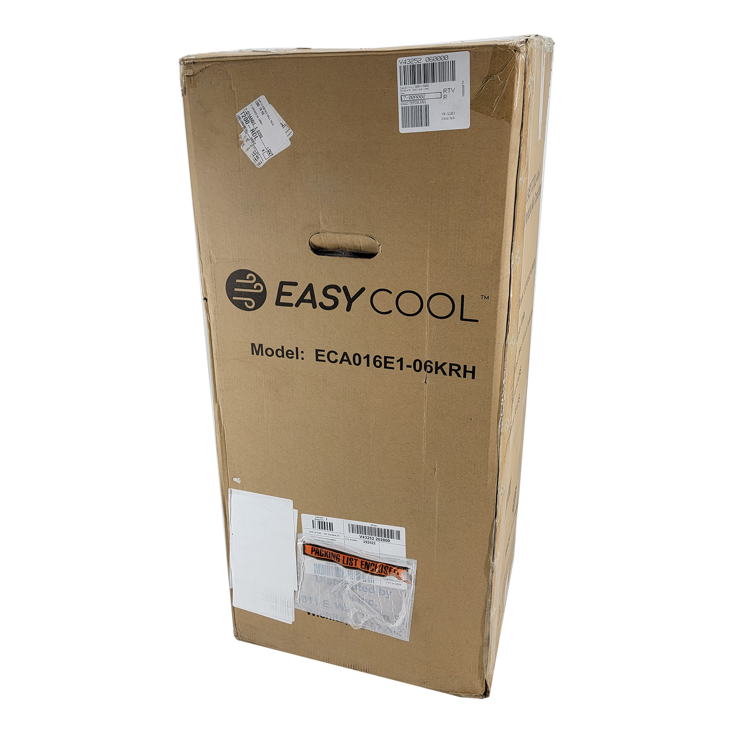 EasyCool 4-in-1 9000BTU/6500DOE Portable Air Conditioner w/Heat & Remote, FOB KS