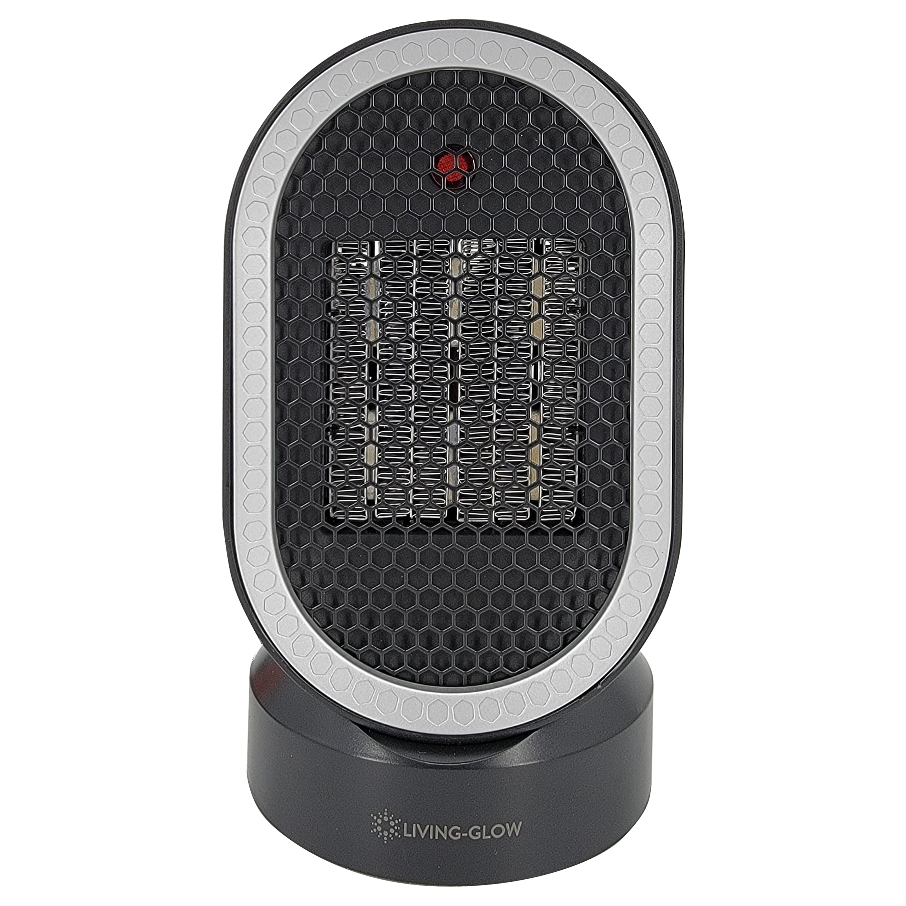 Living-Glow 600W Ceramic Tabletop Fan/Heater Combo, Assorted Colors, FOB KS