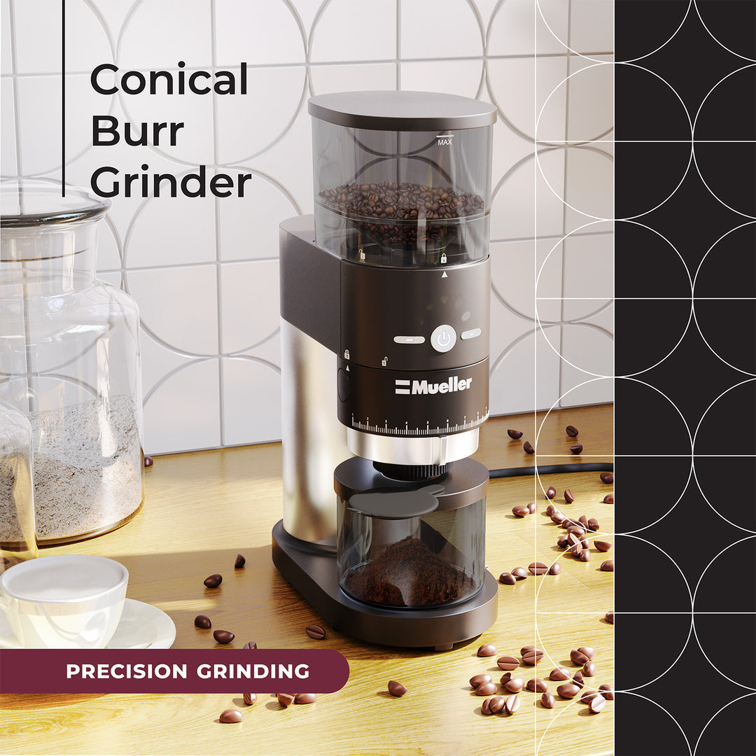Mueller Ultra-Grind Conical Burr Coffee Grinder, FOB KS