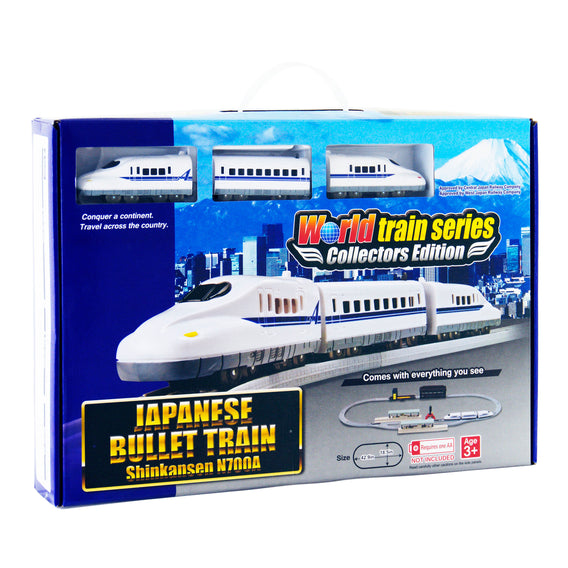 LEC World Train Series Japanese Bullet Toy Train Shinkansen N700A / Train Cars, FOB KS