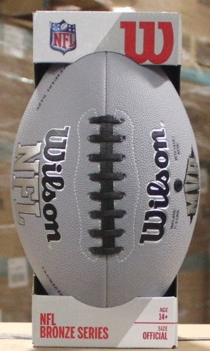 Wilson NFL MVP Football NFL MVP, Grey, Official