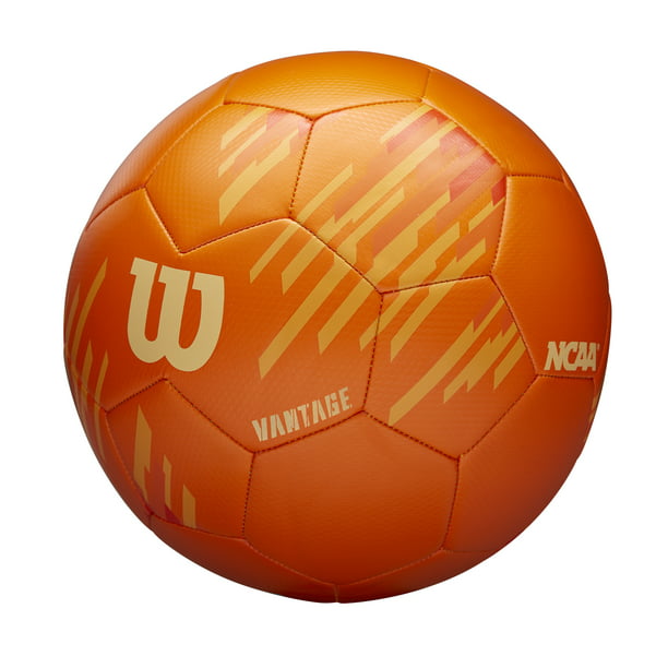 WILSON NCAA Vantage Soccer Ball - Sizes 3, 4 and 5 - Color options: Orange, Pink, Green and White/Teal